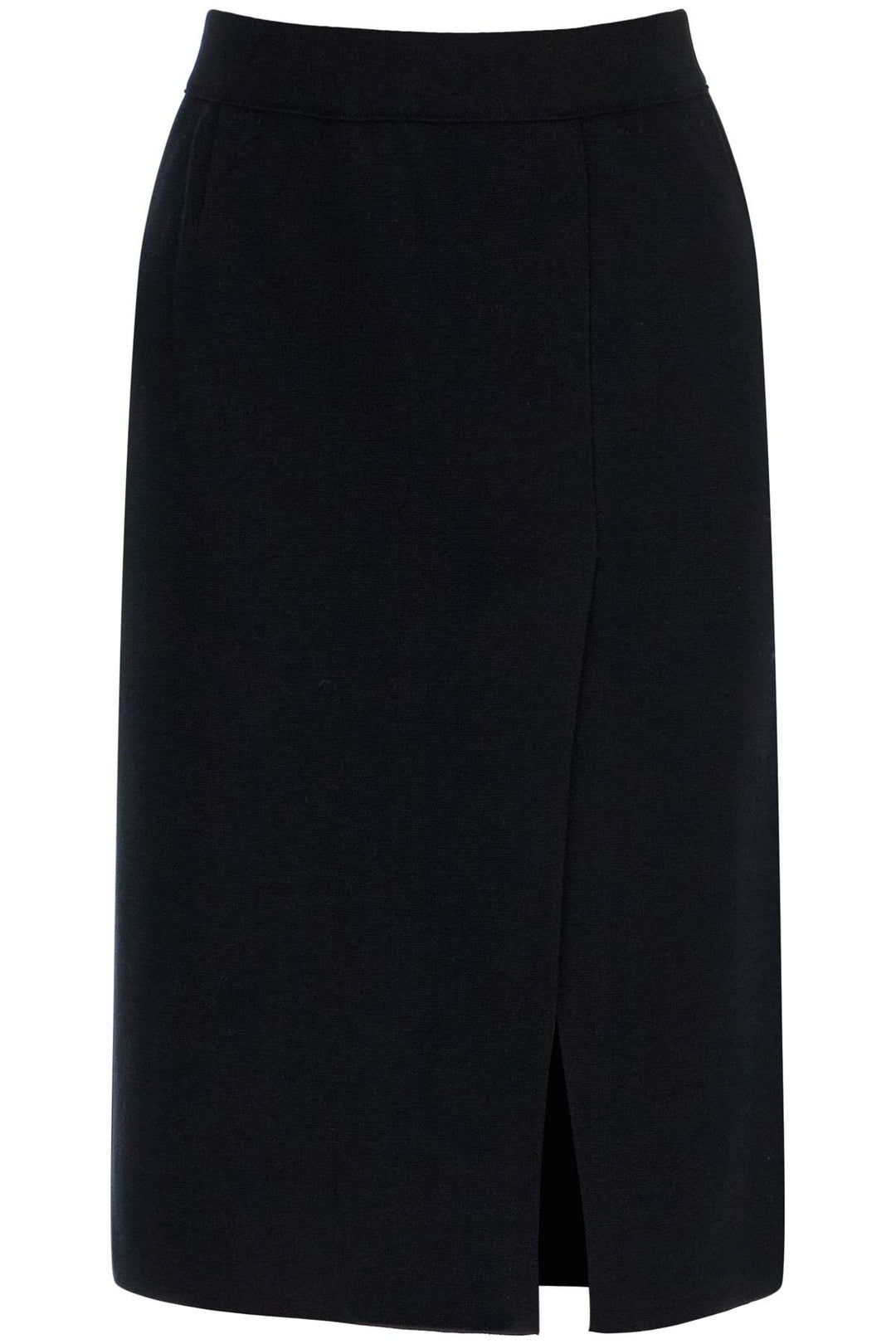 knitted pencil skirt in jersey fabric-0