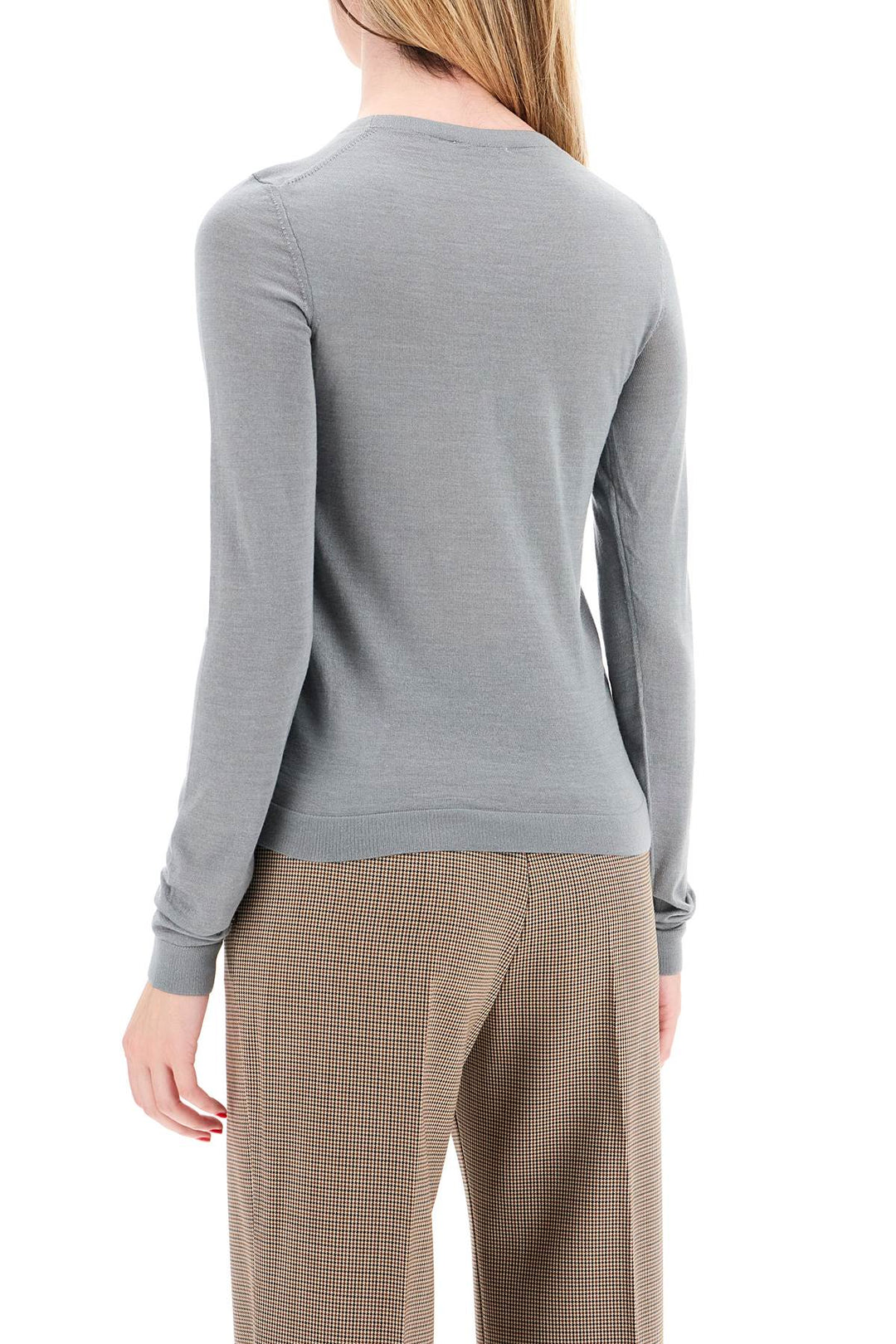 "cashmere and silk blend sweater-2