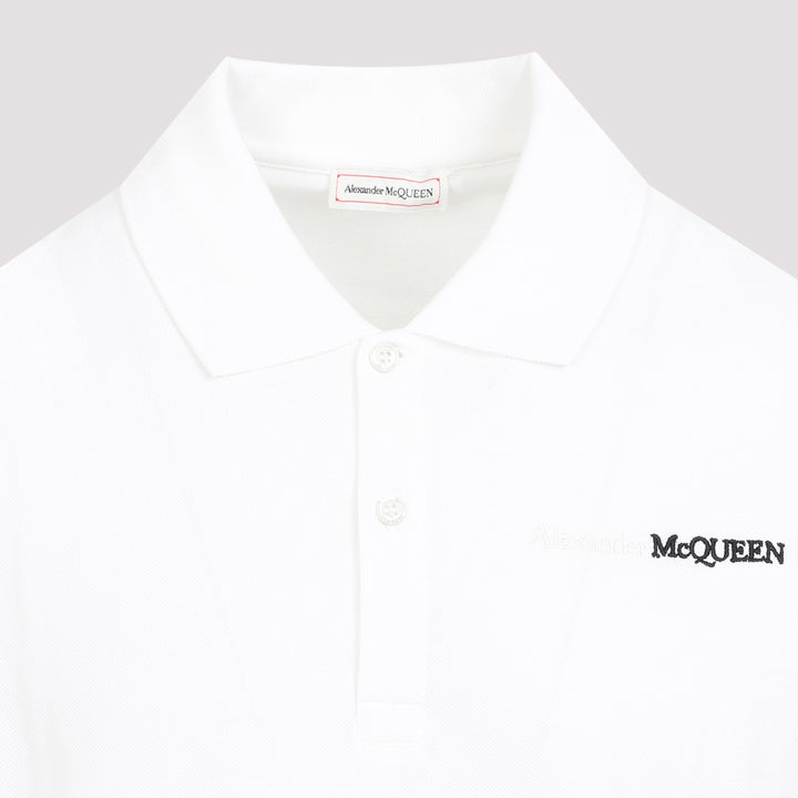 White Cotton Polo-4