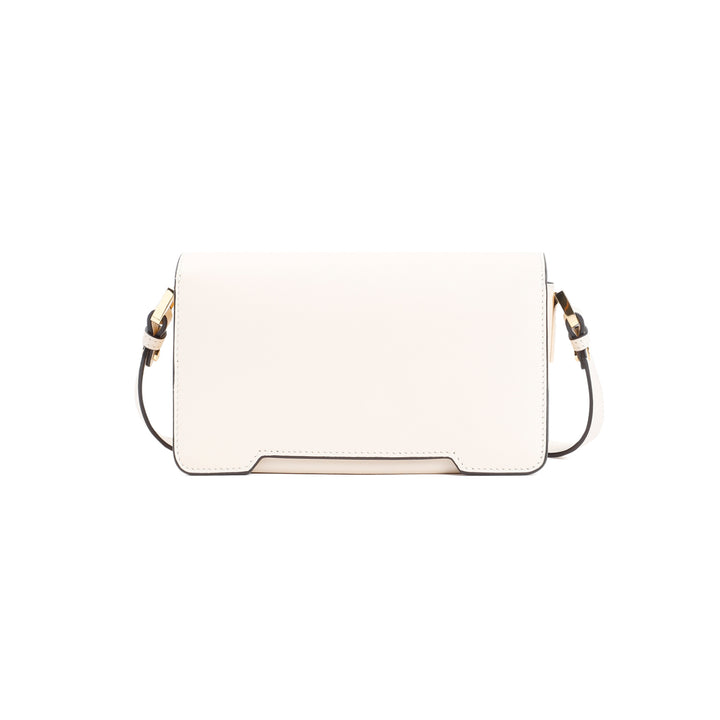 Shell White Cow Leather Mini Shoulder Bag-1