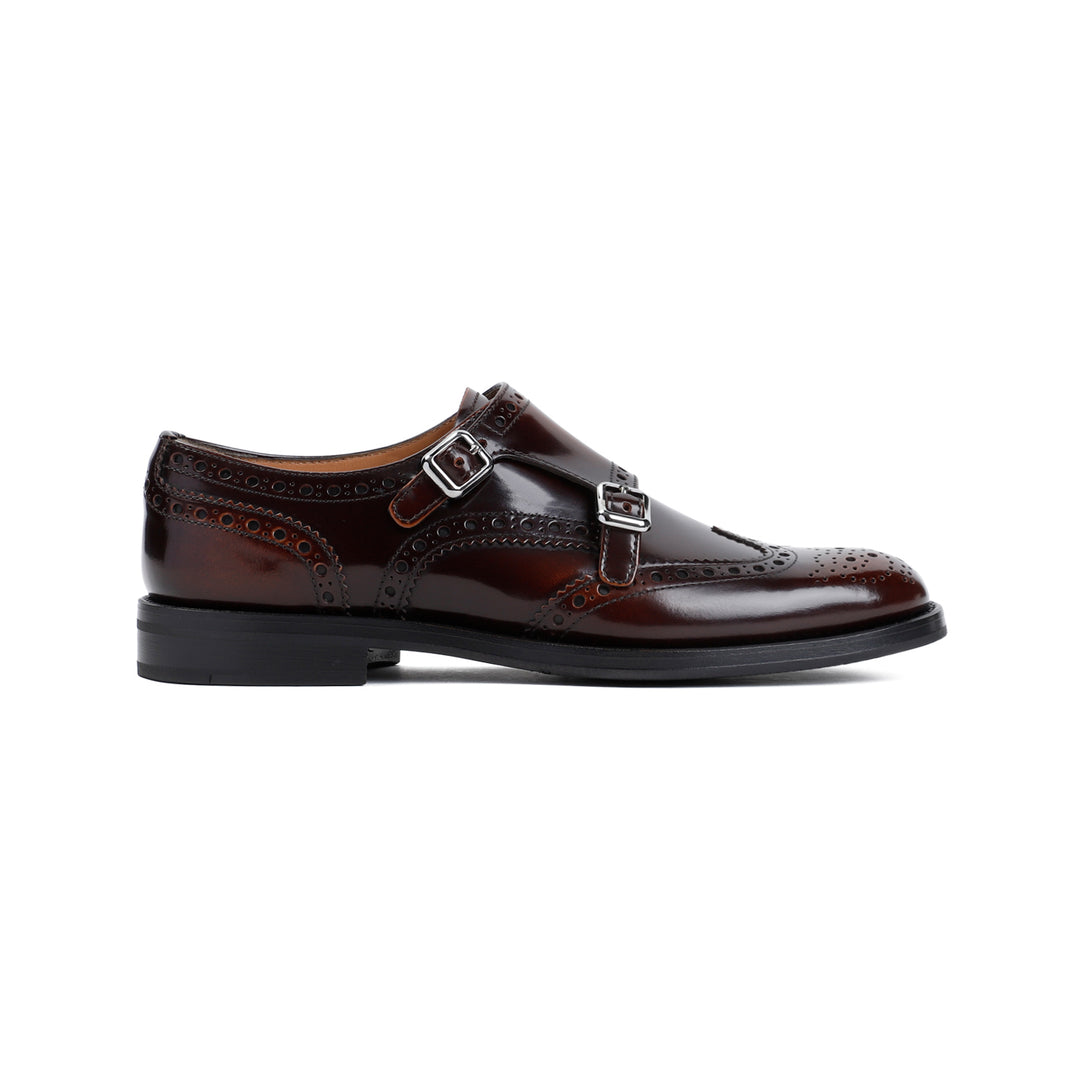 Brown Lana Calf Leather Loafers-1