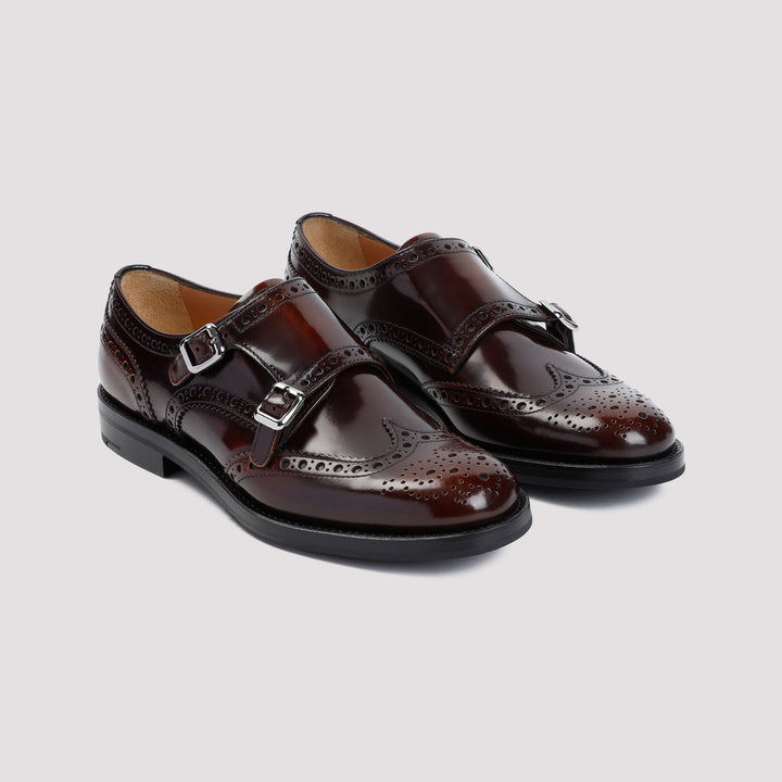 Brown Lana Calf Leather Loafers-4