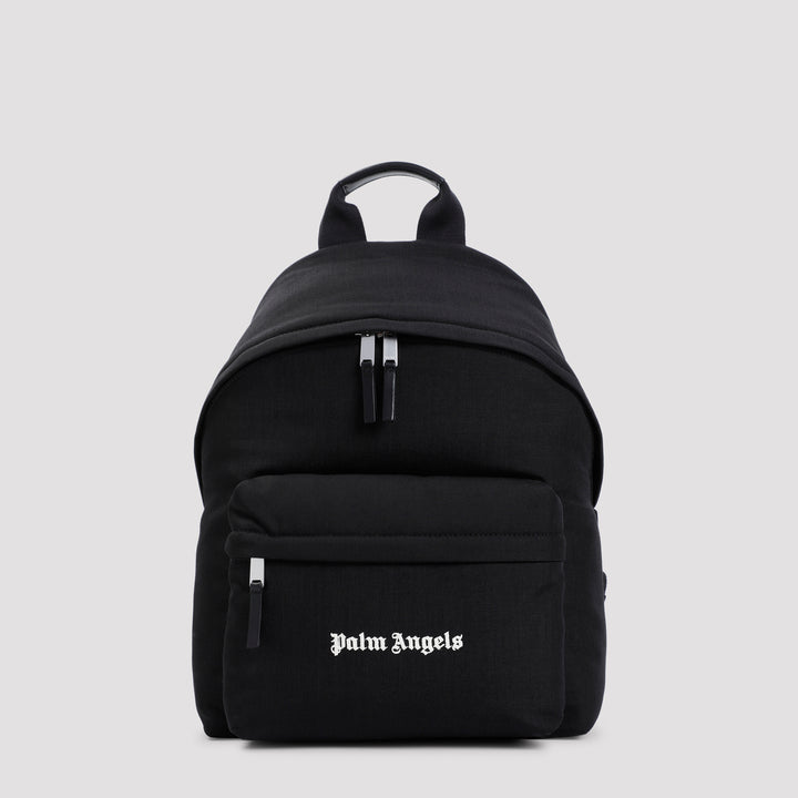 Black Cordura Classic Logo Backpack-0