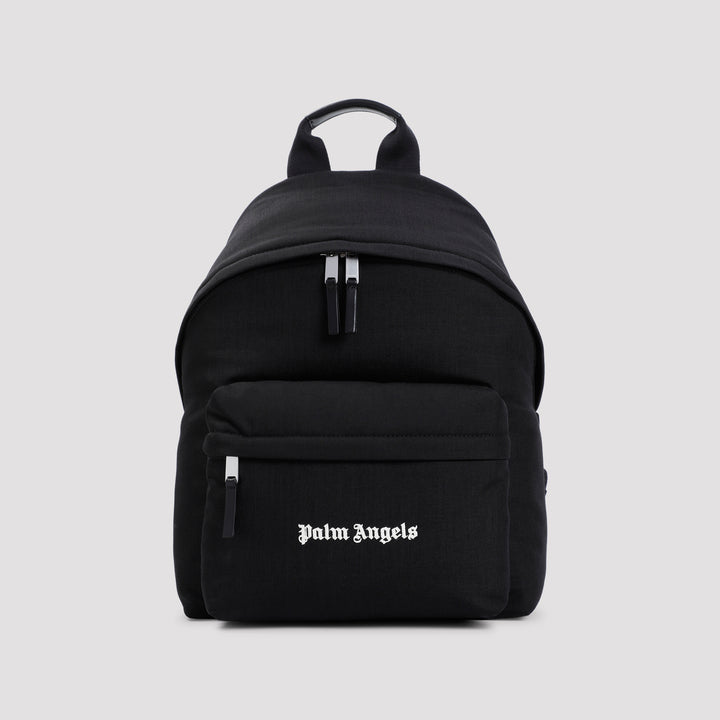 Black Cordura Classic Logo Backpack-2