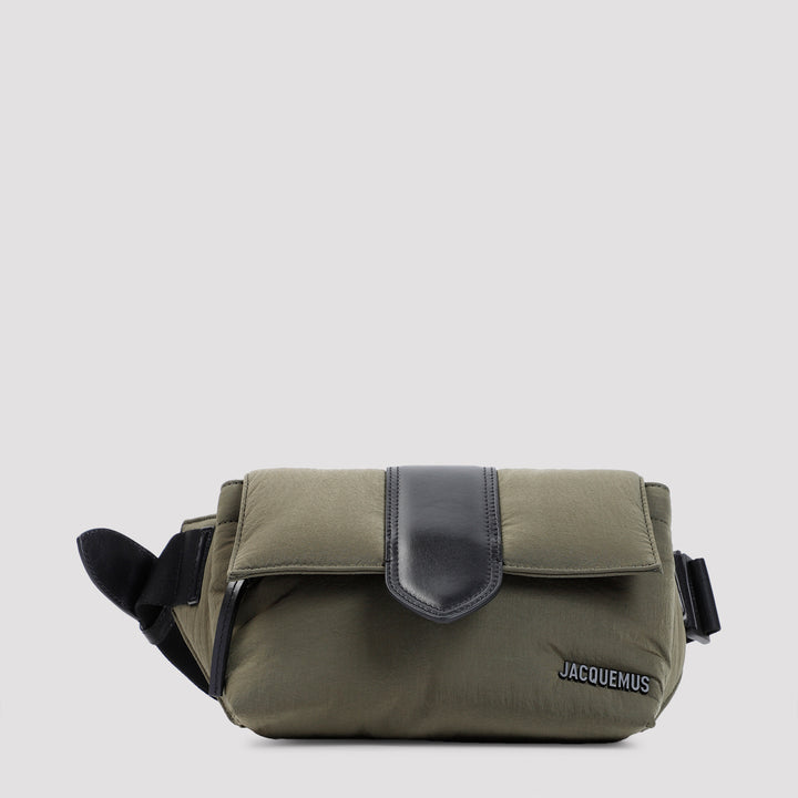 Khaki Green Cotton Le Banane Bambino Belt Bag-5