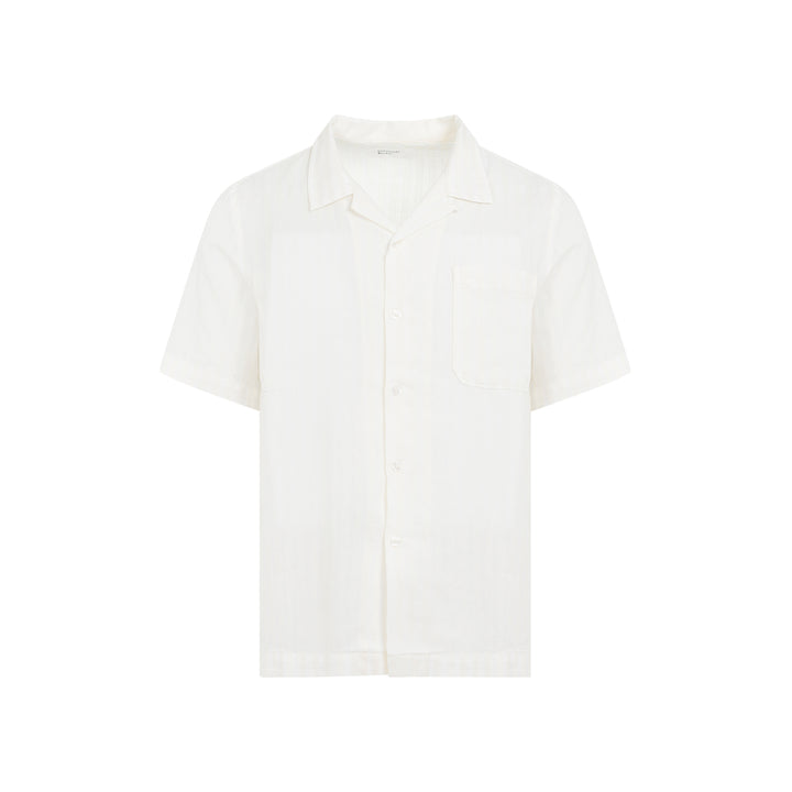 Ecru Cotton Shirt-1