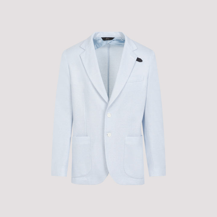 Blue Sky Silk Blazer-0