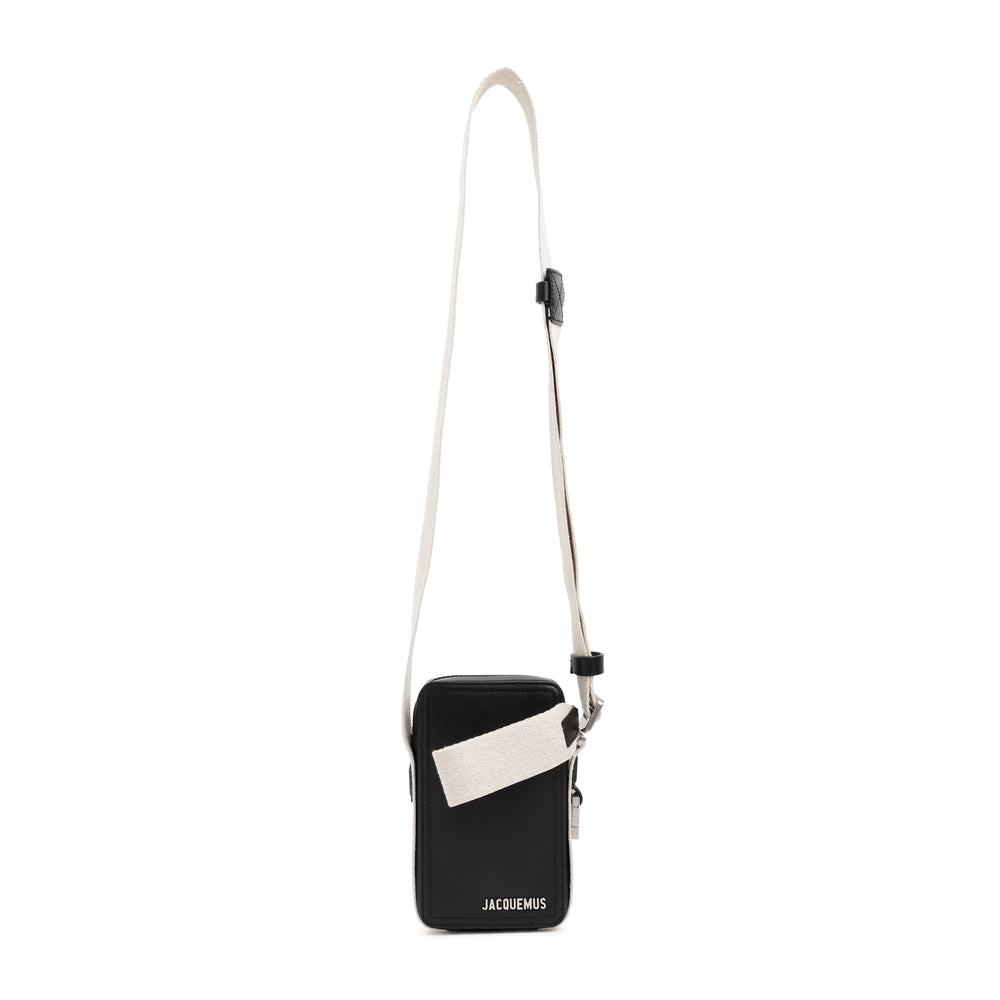 La Cuerda Vertical Bag in black-1