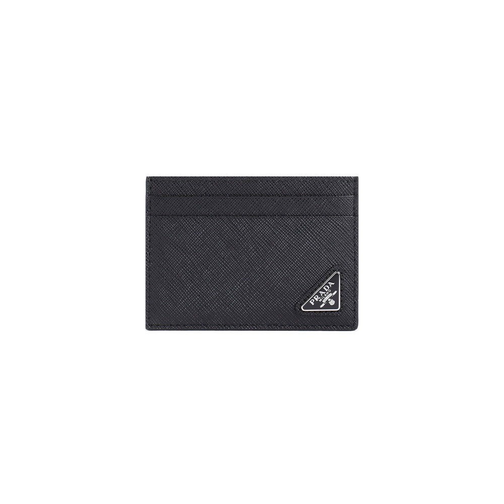 Black Calf Leather Wallet-1