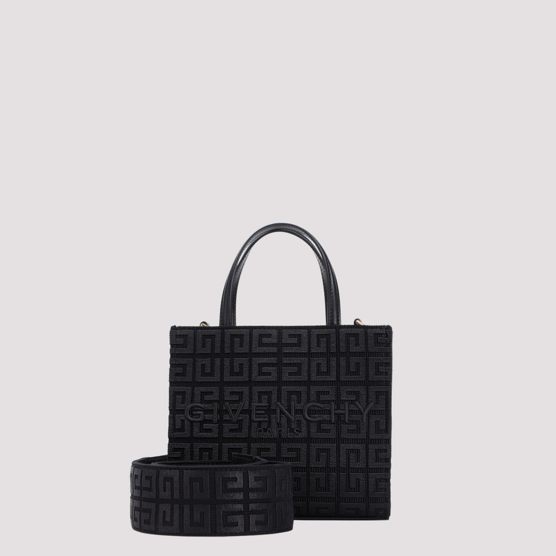 Black Cotton Shopping Bag-0