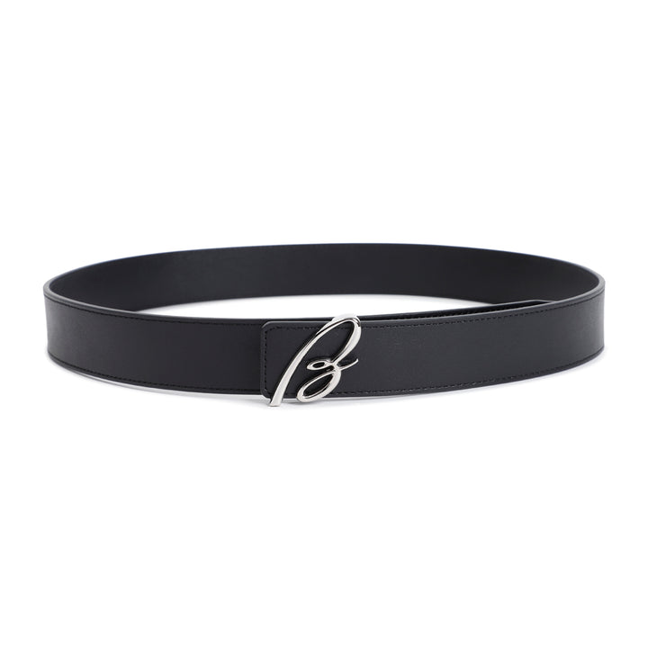 Black Leather Belt-1