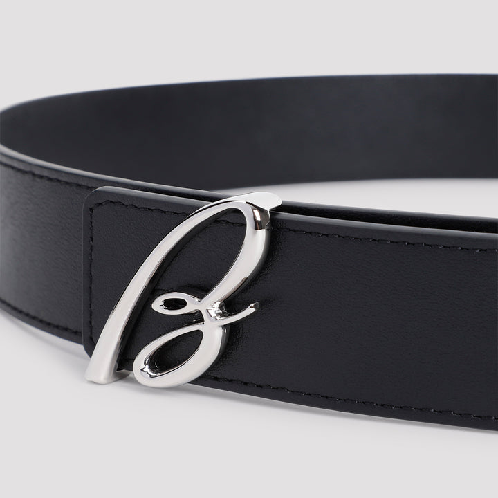 Black Leather Belt-3