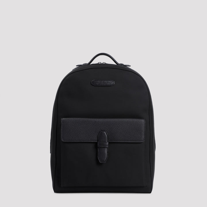 Black New Travel Backpack-0