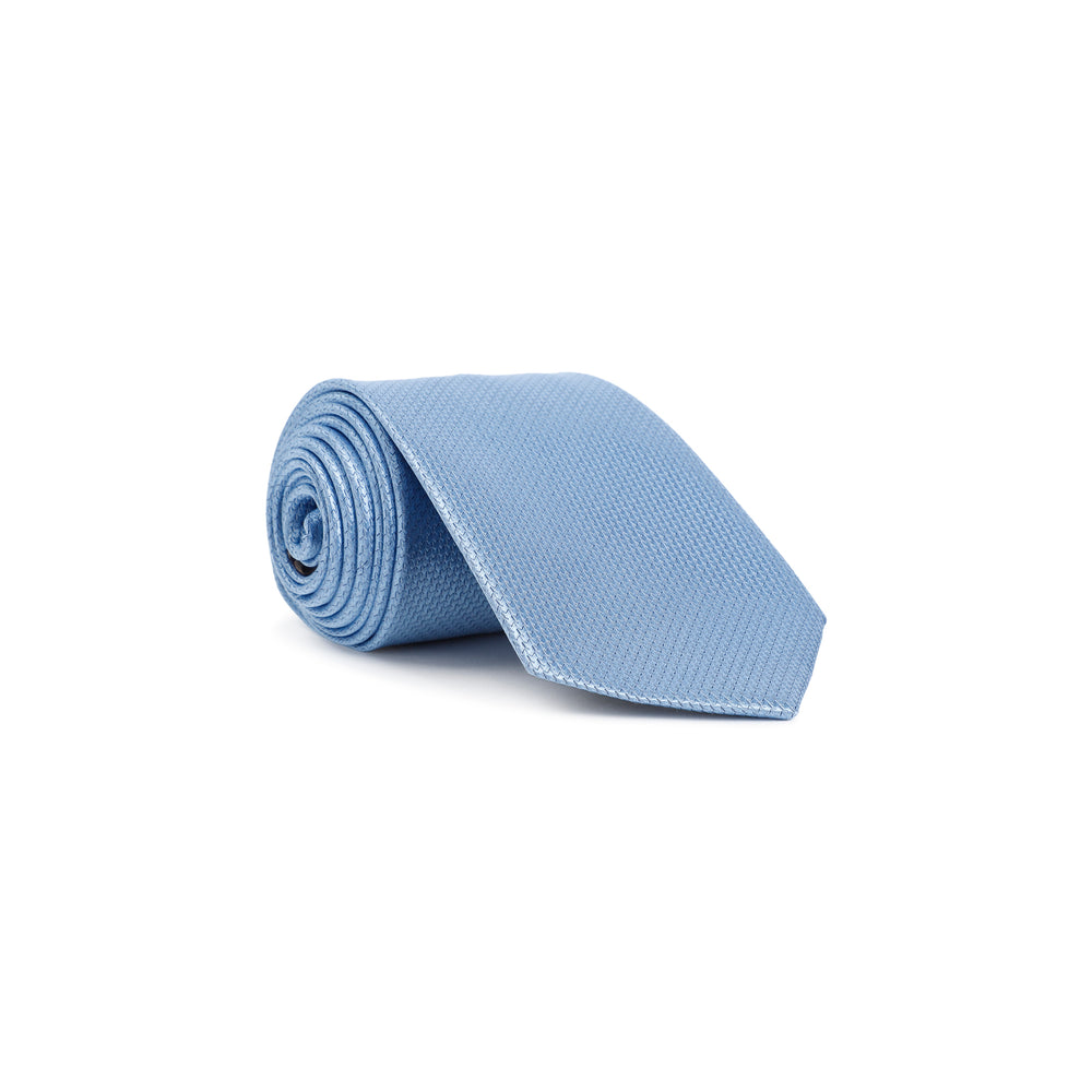 Sky Blue Silk Tie-1