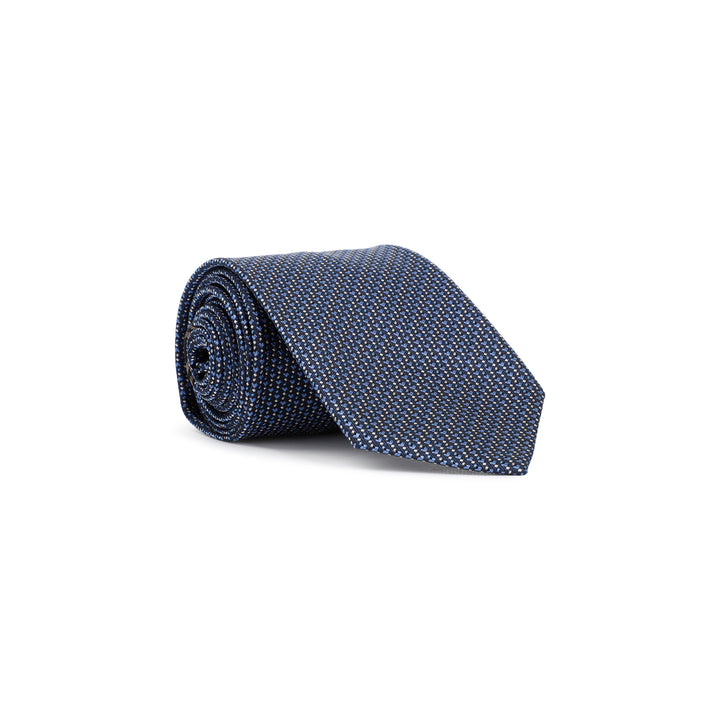 Black Bluette Silk Tie-1