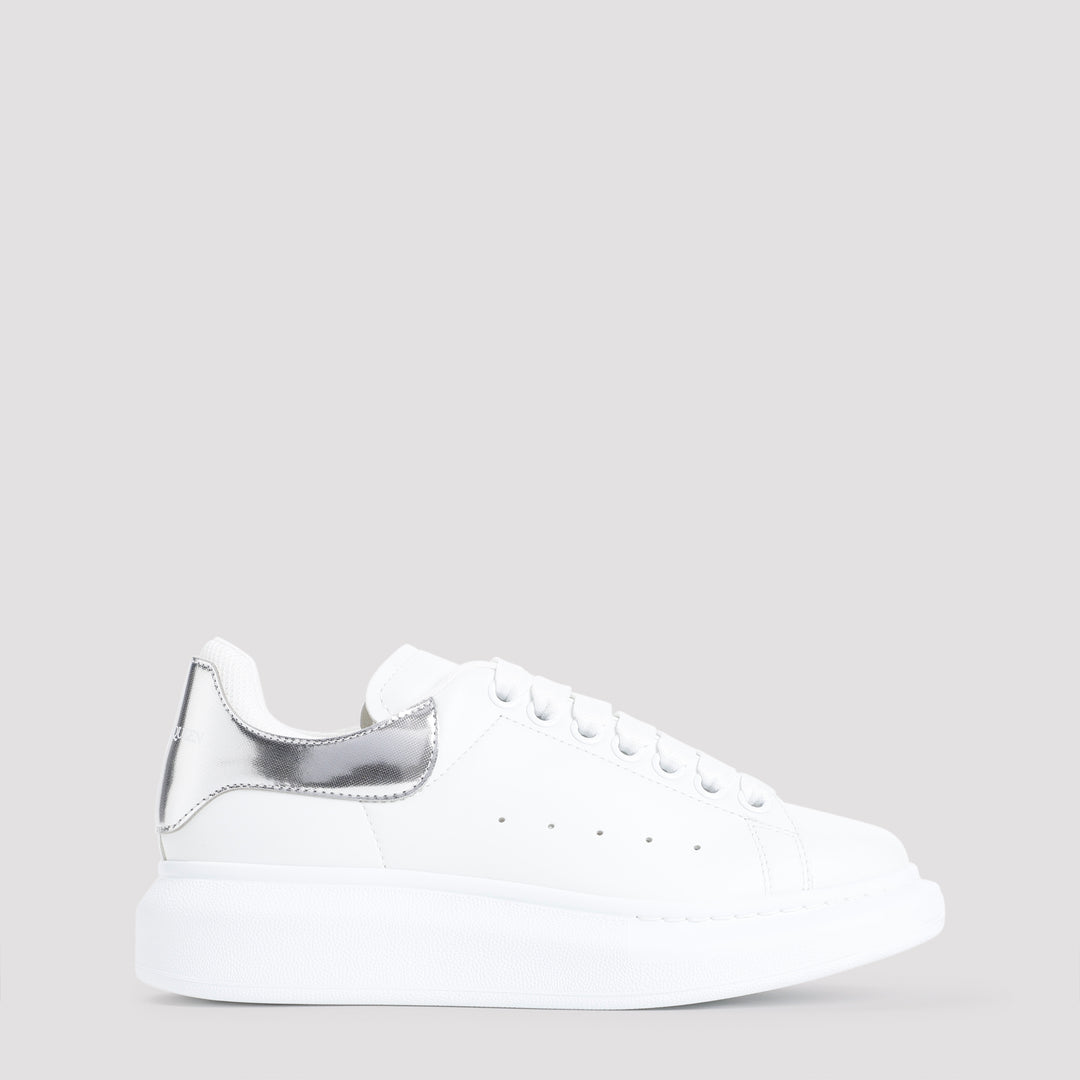 White Leather Sneakers-0