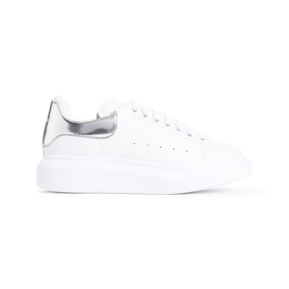 White Leather Sneakers-1