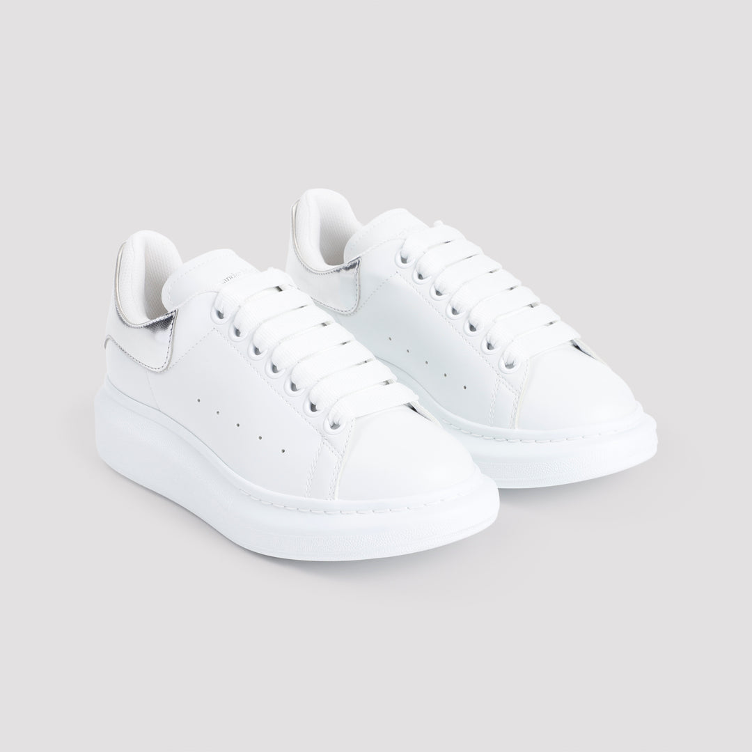 White Leather Sneakers-4