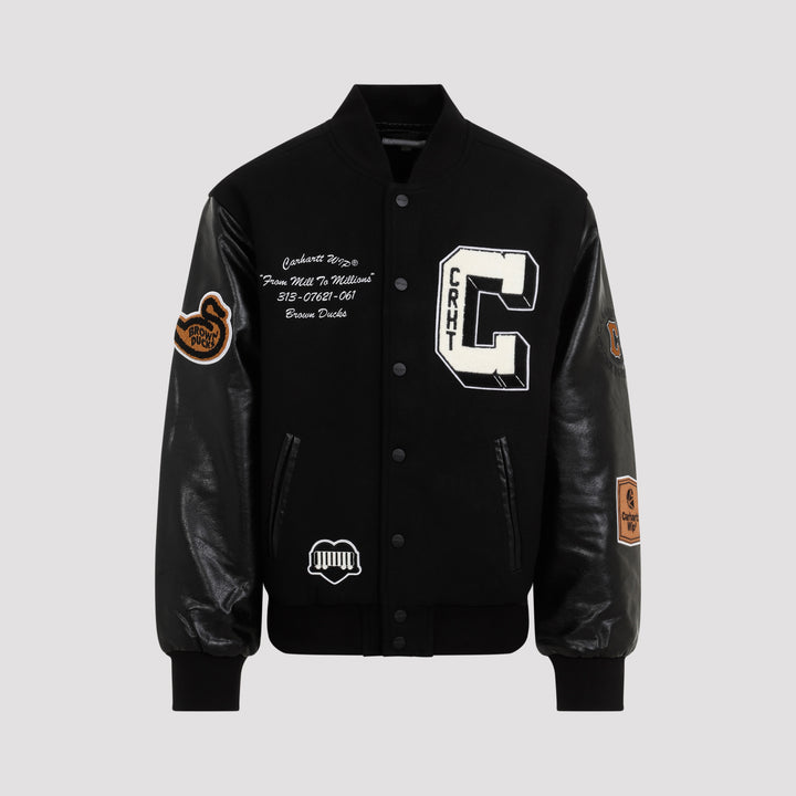 Black Ducks Bomber Jacket-0