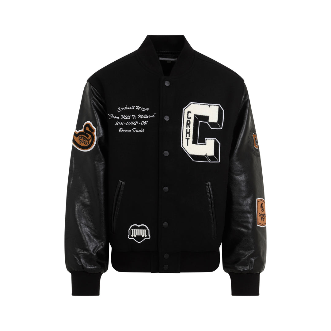 Black Ducks Bomber Jacket-1