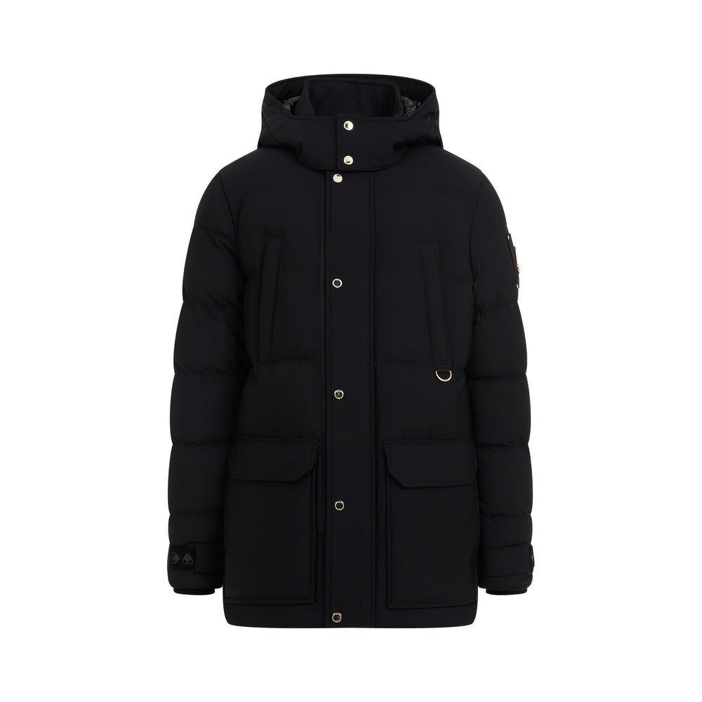 Black Cotton Valleyfield Gold Jacket-1