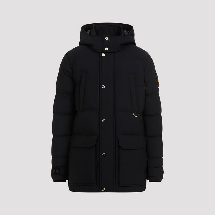 Black Cotton Valleyfield Gold Jacket-2