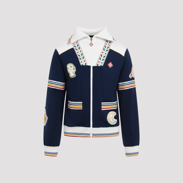 Navy-Blue Vasrity Track Jacket-0