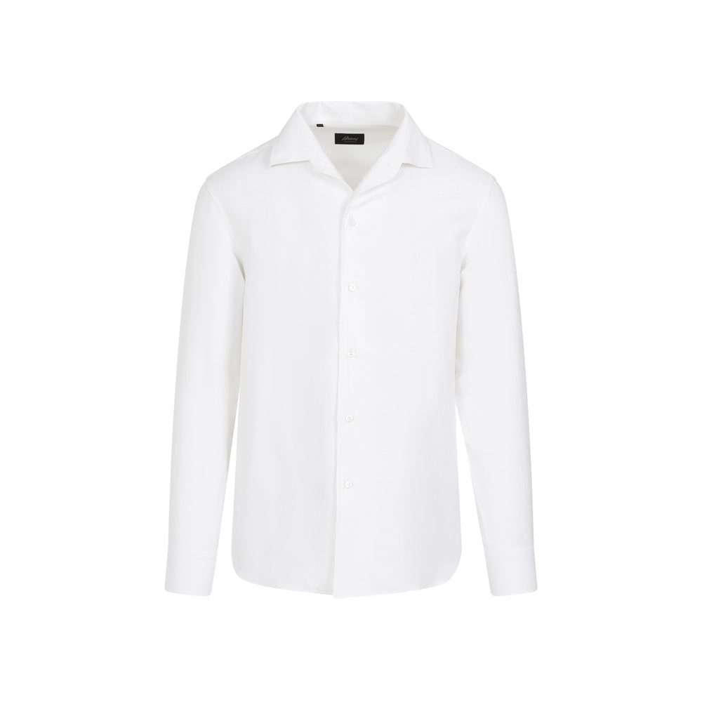 White Cotton Shirt-1