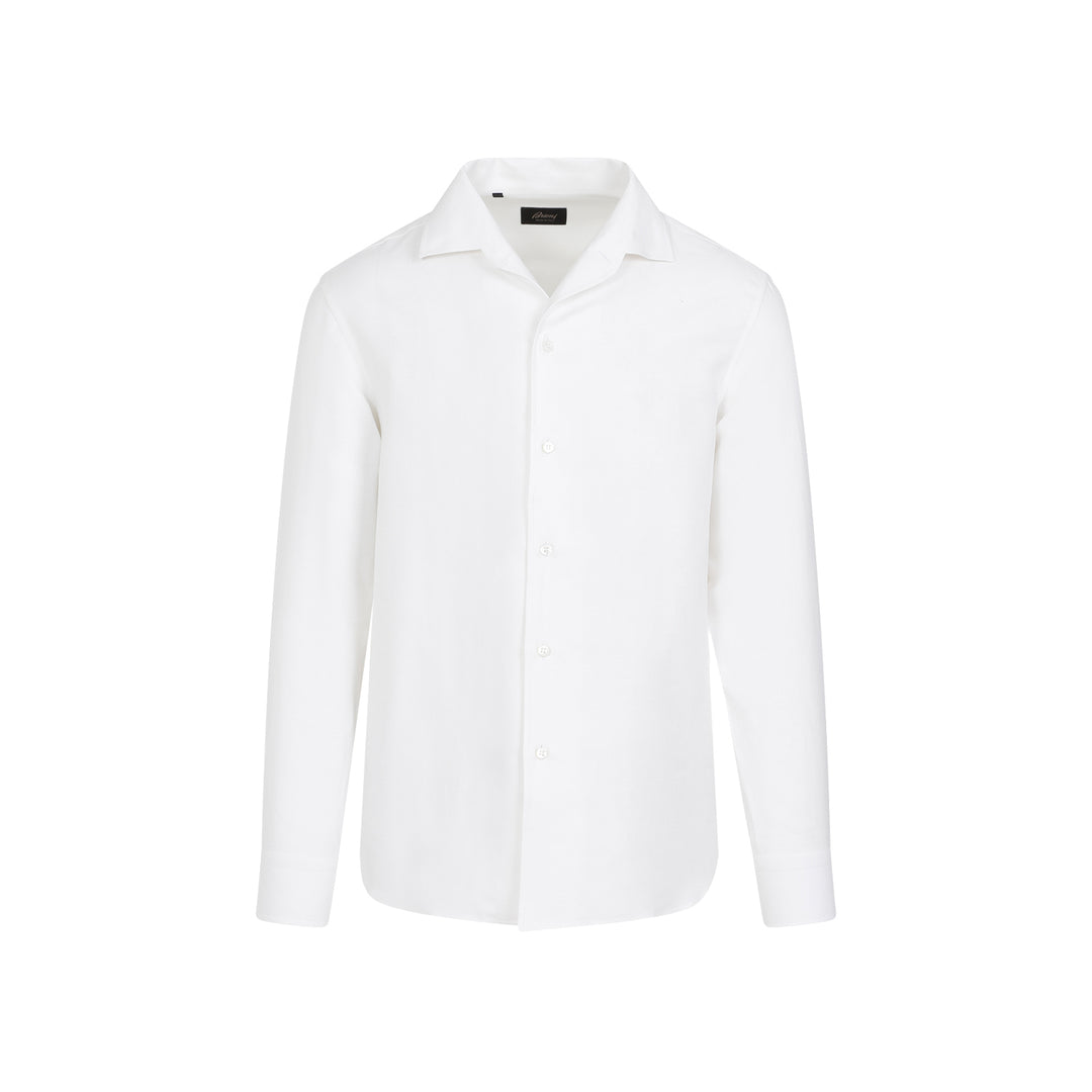 White Cotton Shirt-1