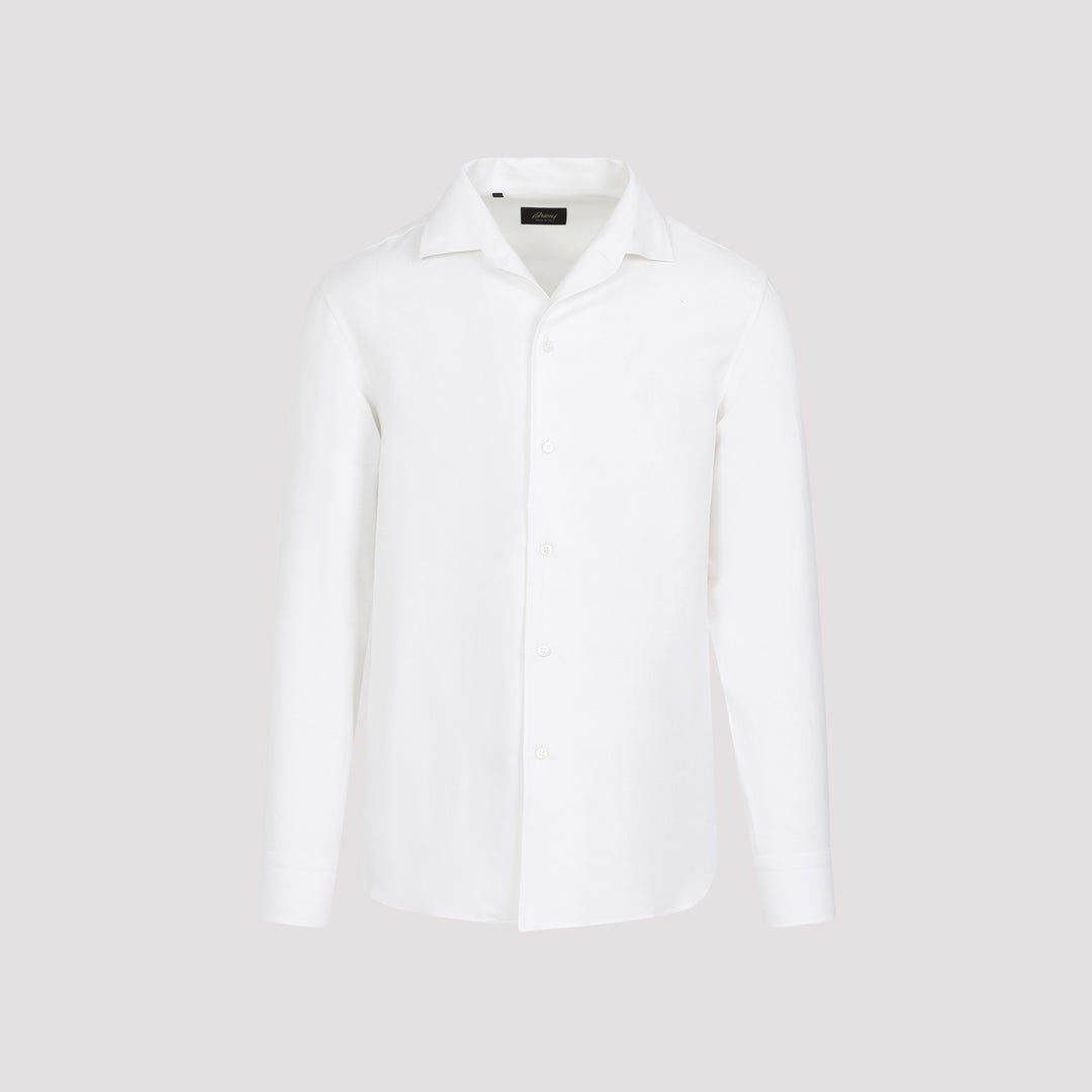 White Cotton Shirt-2