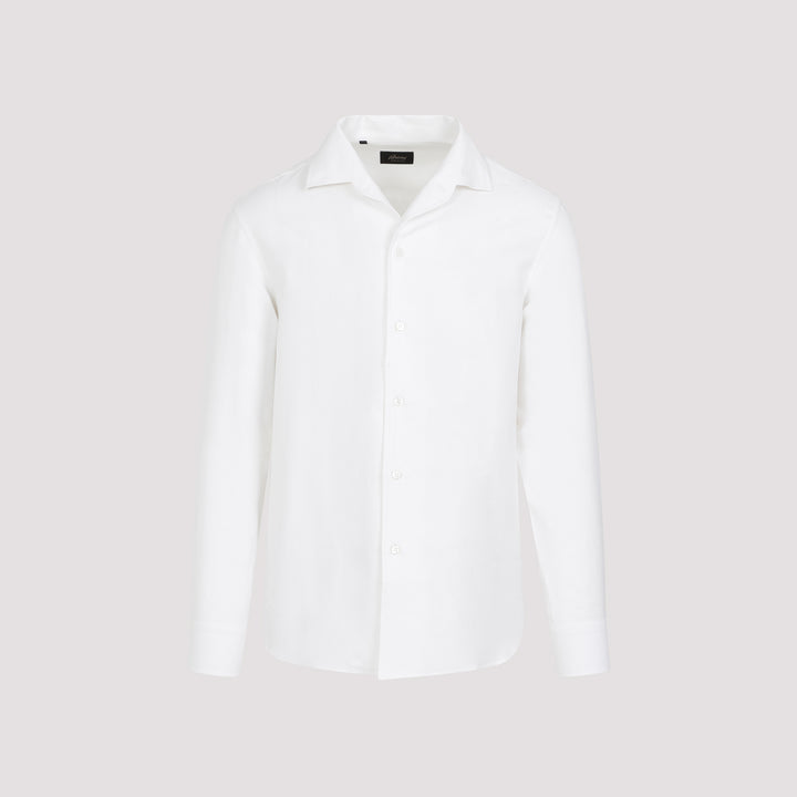 White Cotton Shirt-2