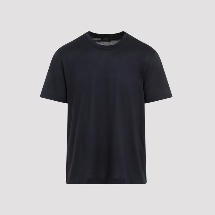 Katai Blue Silk T-Shirt-0