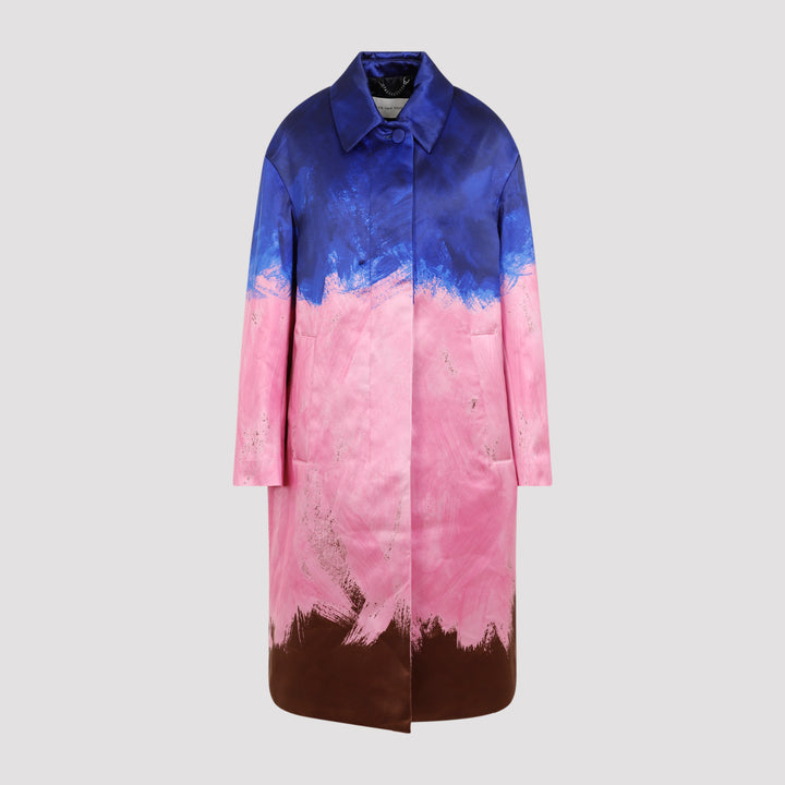 Blue Ranks Cotton-Silk Coat-0