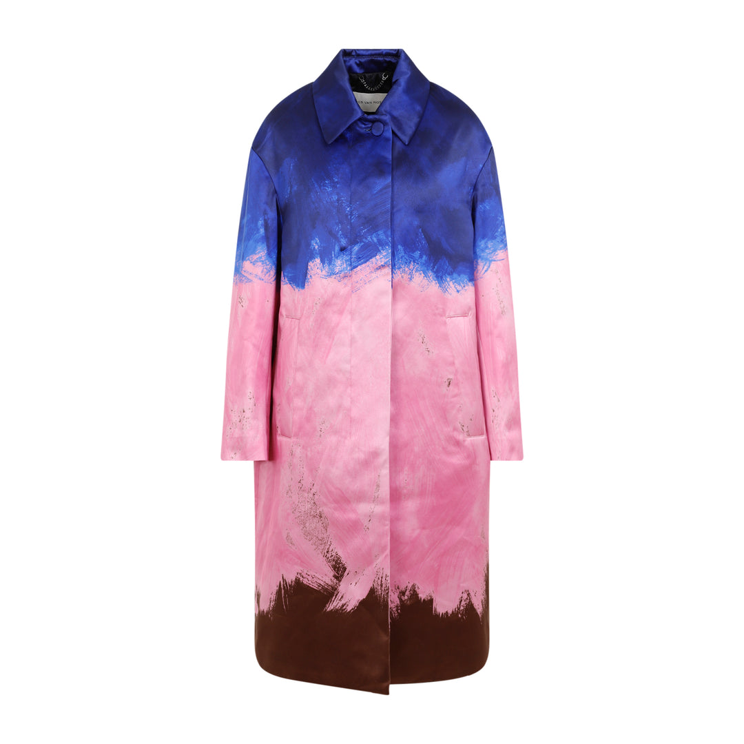 Blue Ranks Cotton-Silk Coat-1