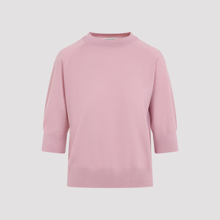 Pink Tuan Merino Wool Pullover-0