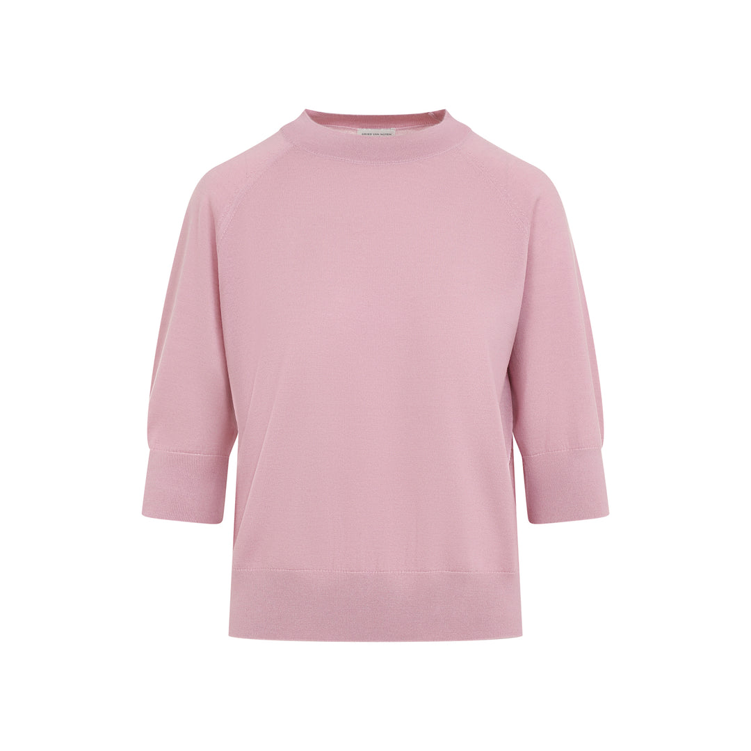 Pink Tuan Merino Wool Pullover-1