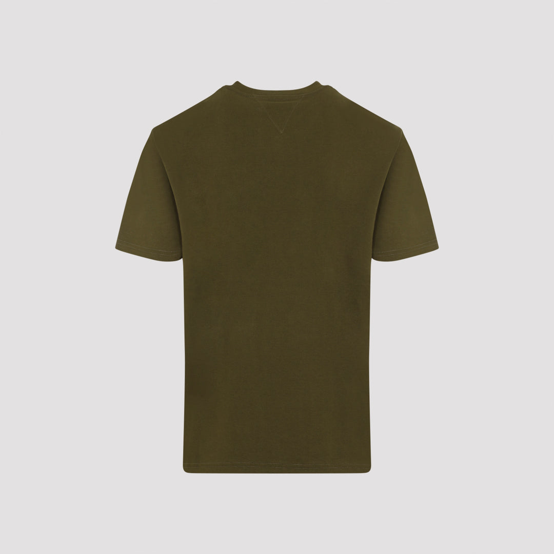 Green Cotton T-shirt-3