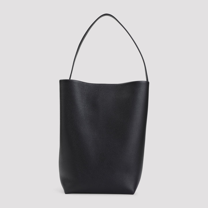 Black Calfskin Large Park Tote-0