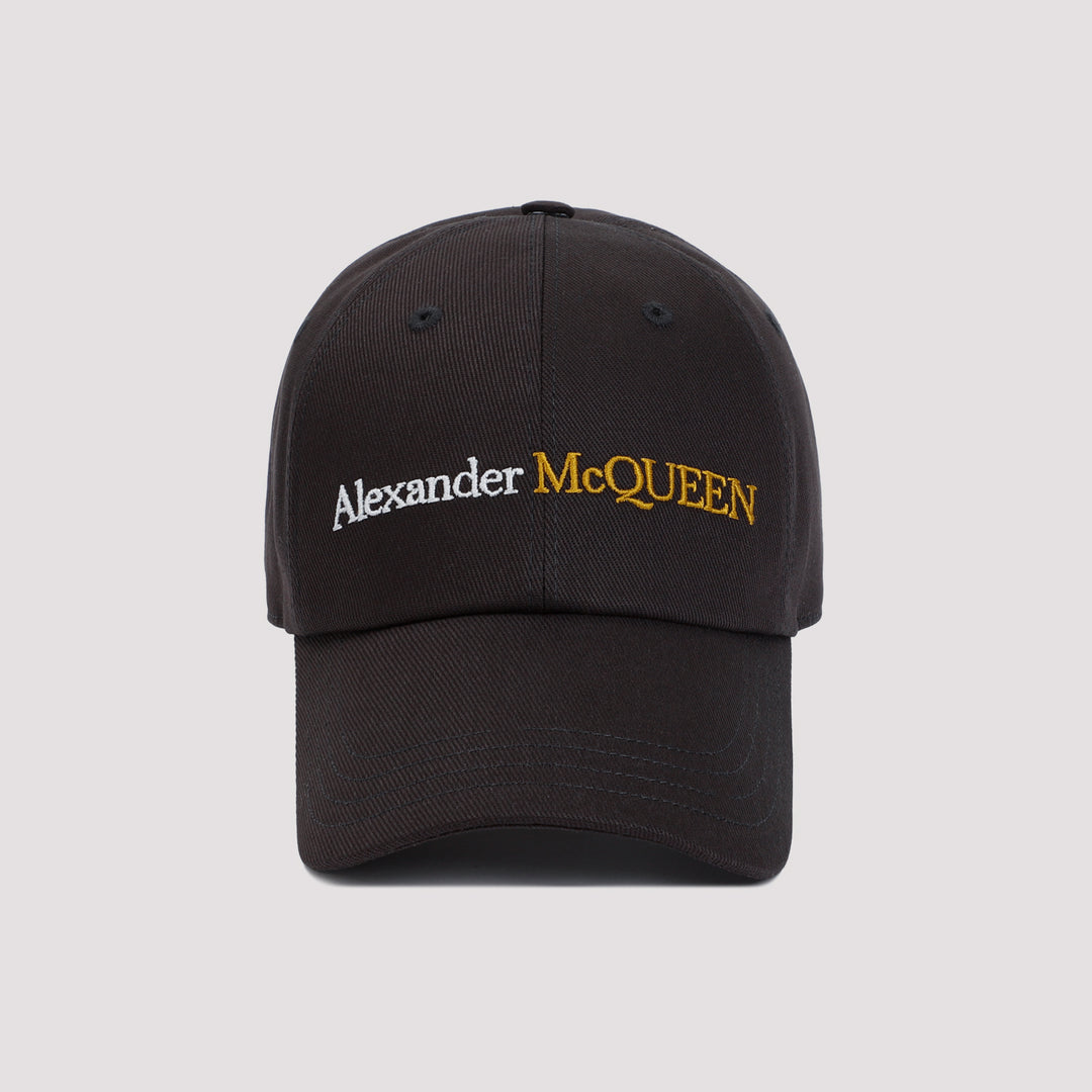 Black Gold Classic Logo Bicolor Cotton Hat-0