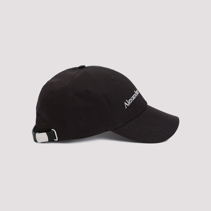 Black Gold Classic Logo Bicolor Cotton Hat-3