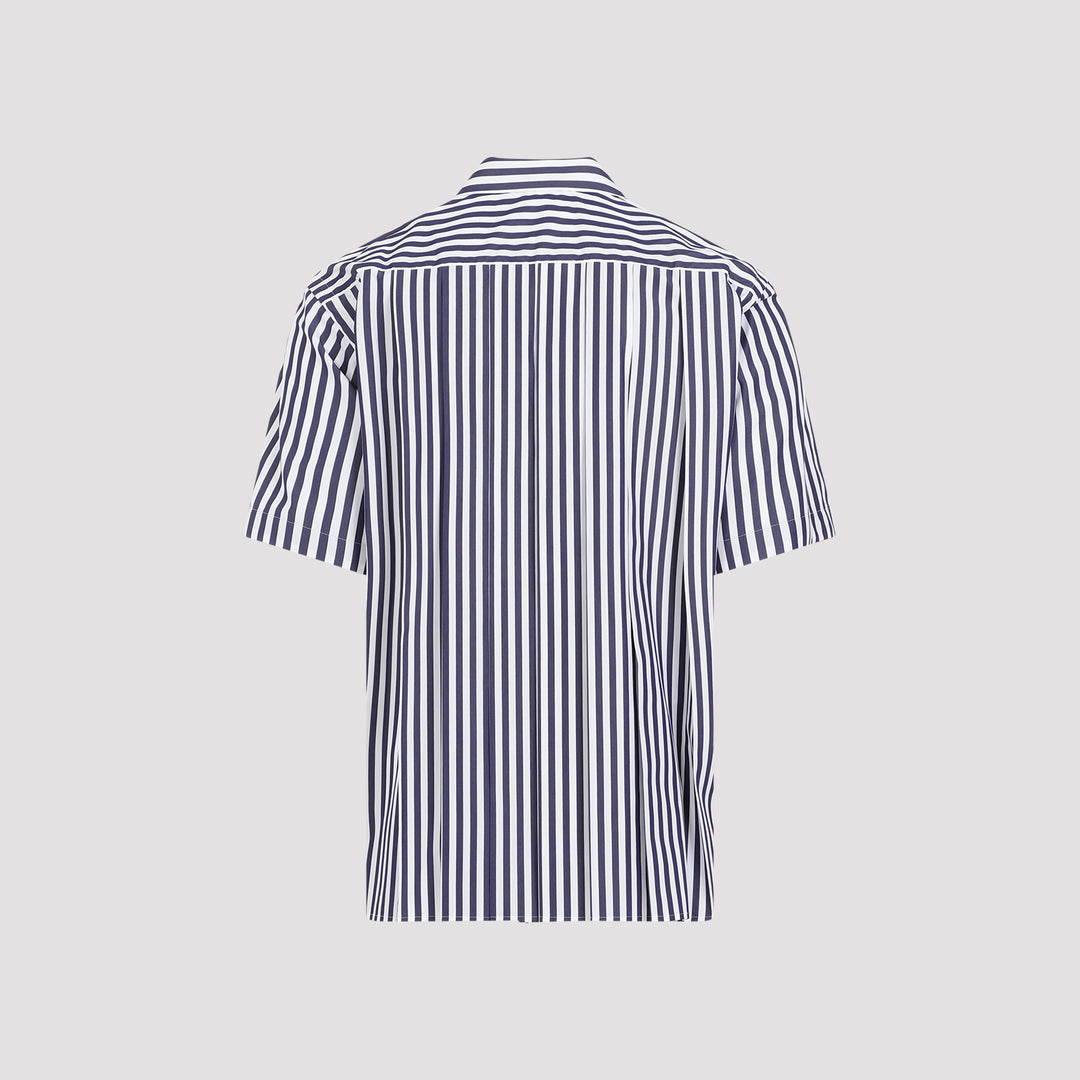 Navy Blue Stripe Shirt-3