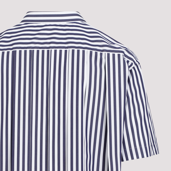 Navy Blue Stripe Shirt-4