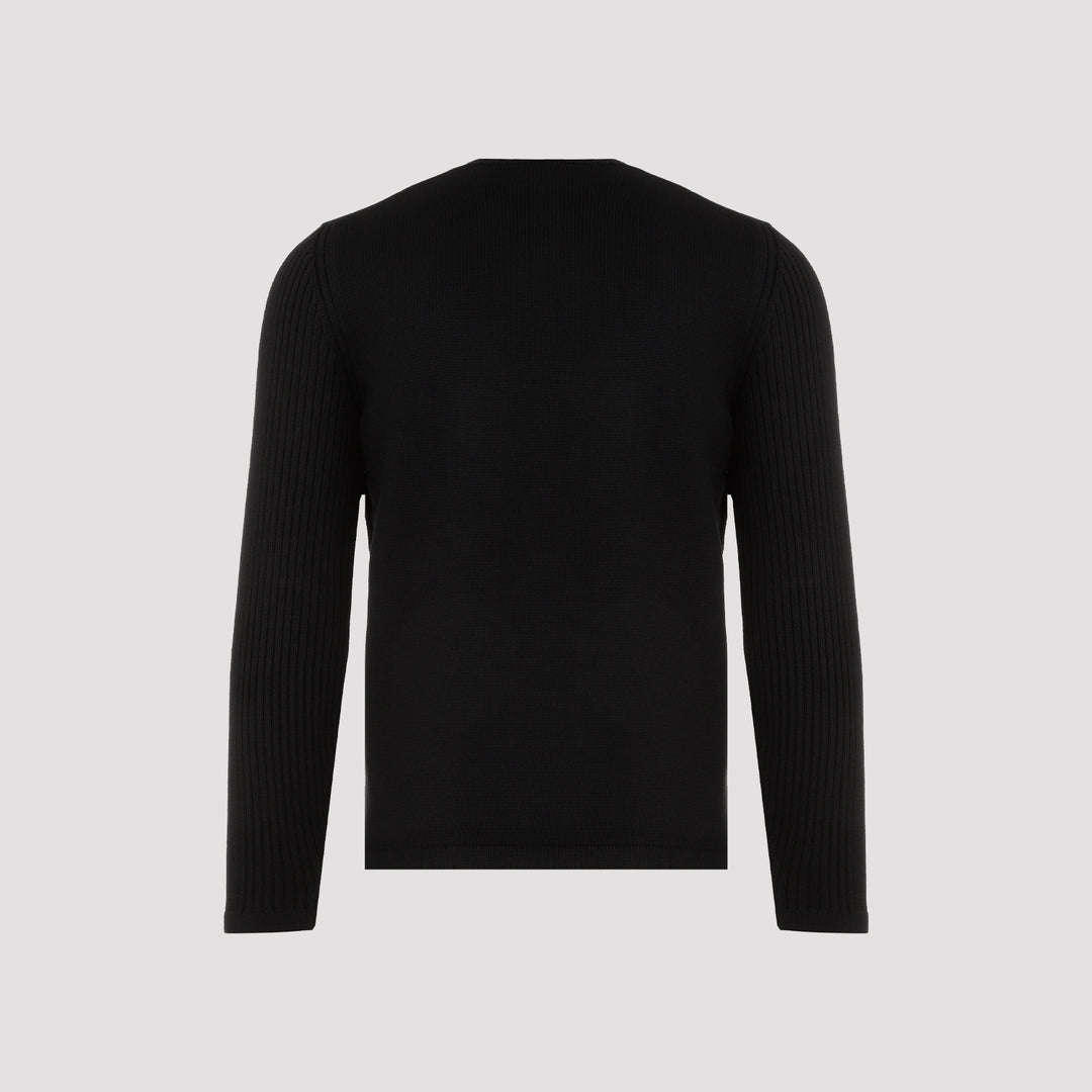 Black Wool Sweater-3