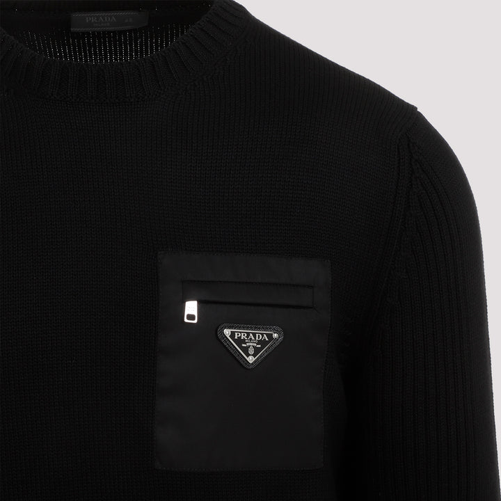 Black Wool Sweater-4