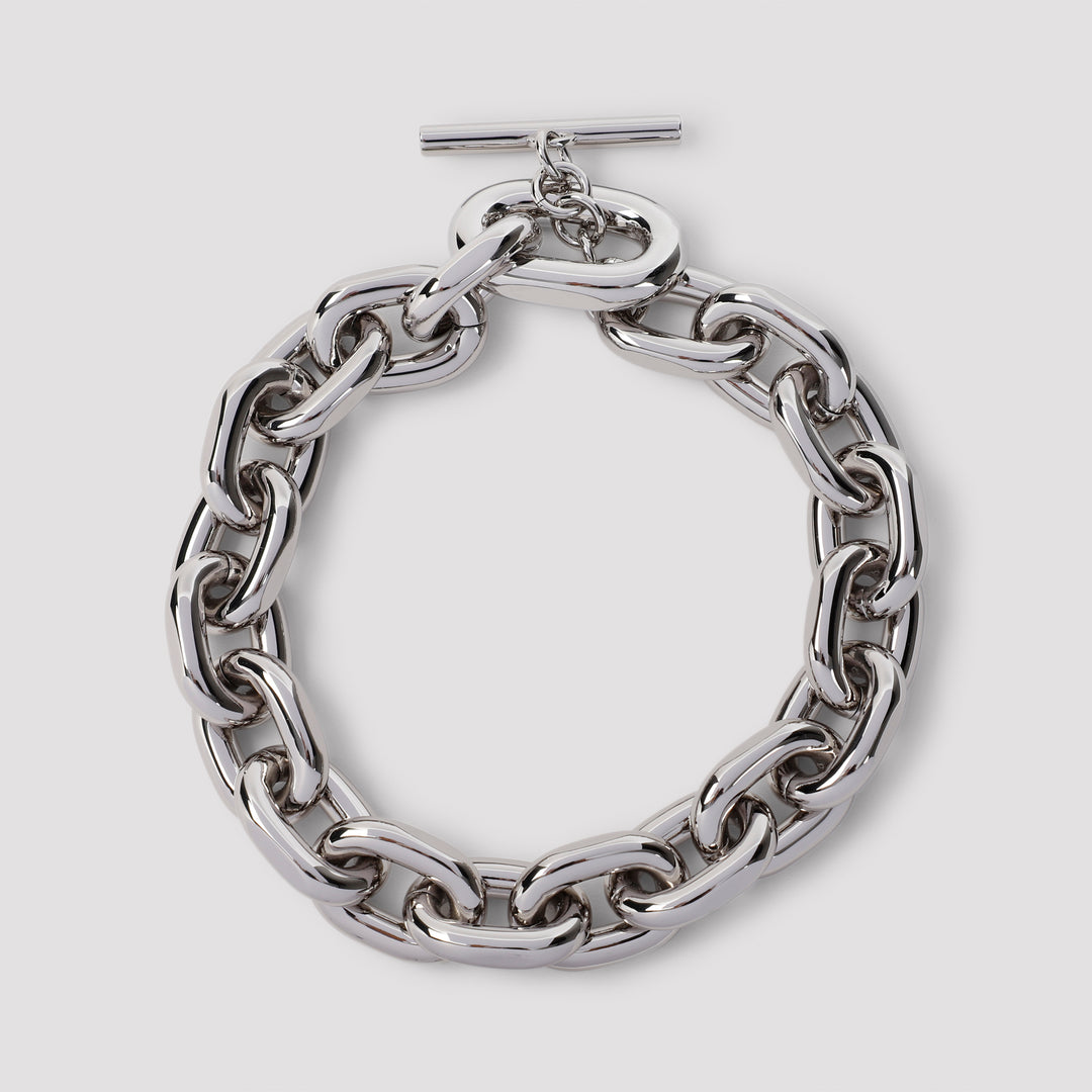 Silver Aluminum XL Link Necklace-0