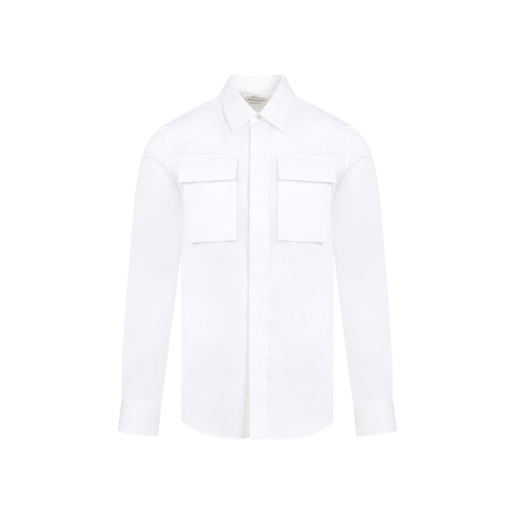 White Cotton Shirt-1