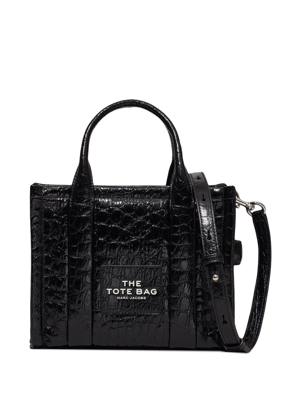 The Croc-Embossed Small Tote bag-0