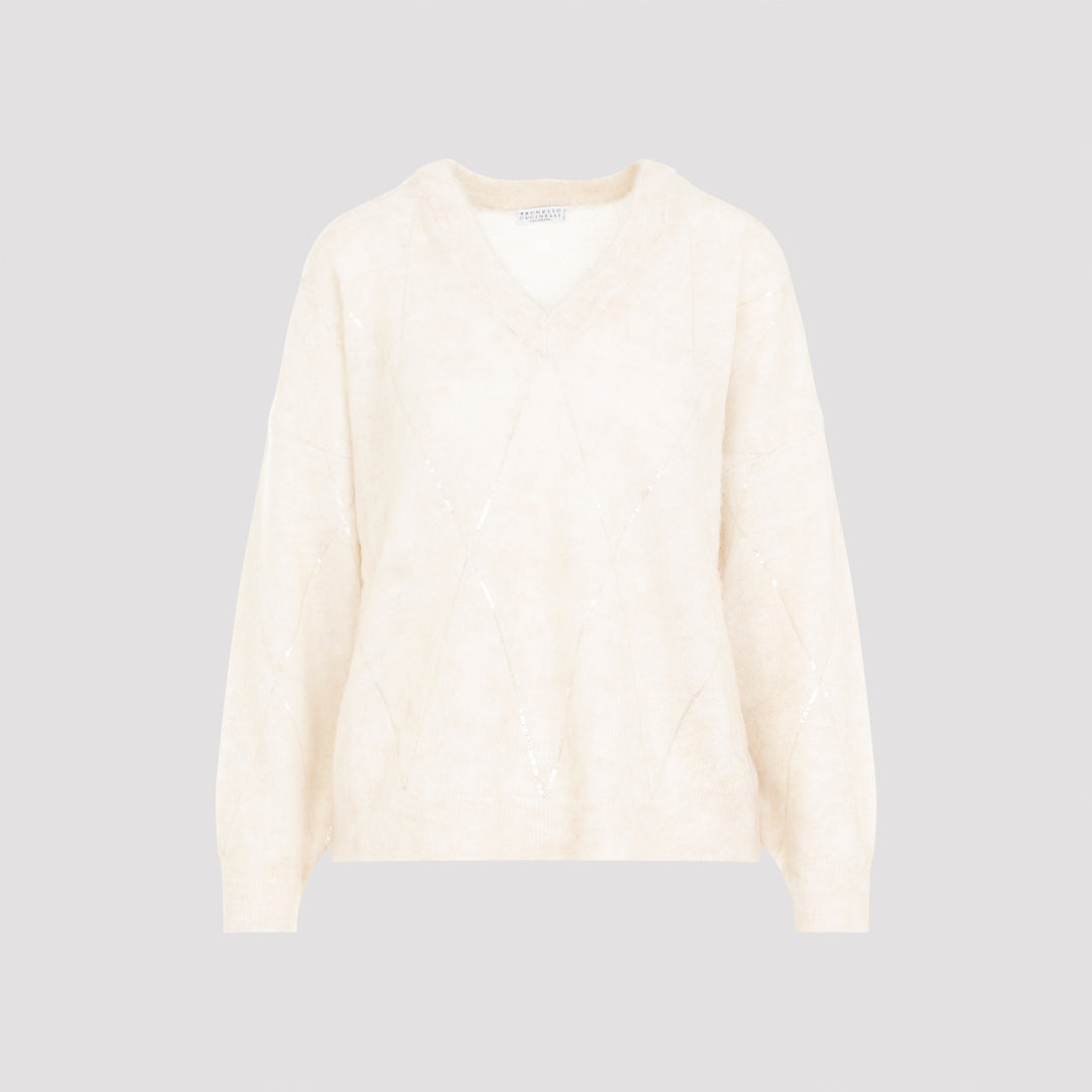 V NECK MOHAIR ROMBI-2