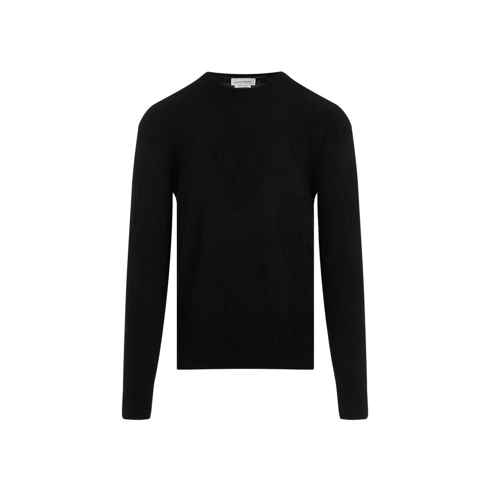 Black Cotton Pullover-1