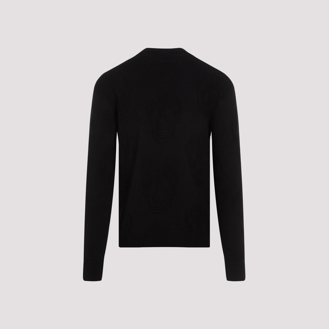 Black Cotton Pullover-3